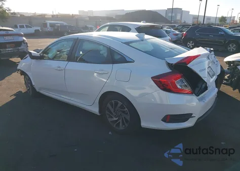 2018 Honda Civic Ex from USA, damaged, VIN 2HGFC2F73JH543889